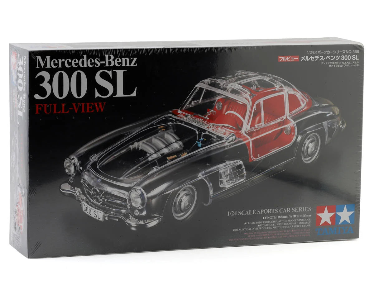 1/24e Tamiya Mercedes-Benz 300 SL FULL view - Pour les grands