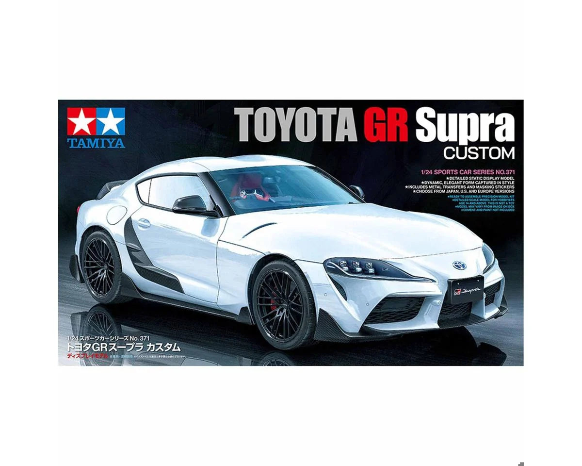 TAMIYA 24371 1/24 Toyota GR Supra Custom Plastic Model Kit