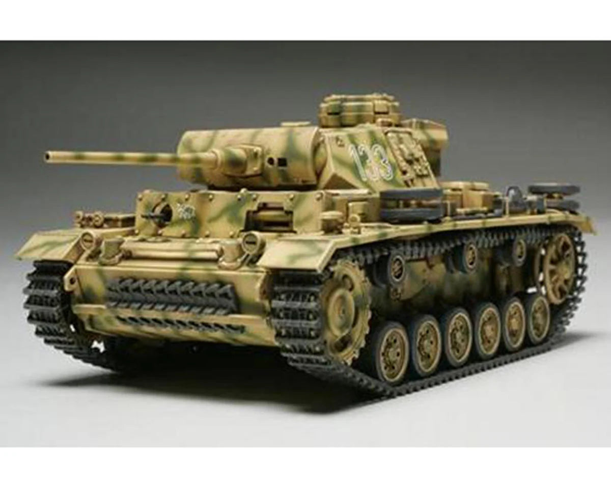 TAMIYA 32524 1/48 Panzerkampfwagen III Ausf.L Tank Plastic Model Kit