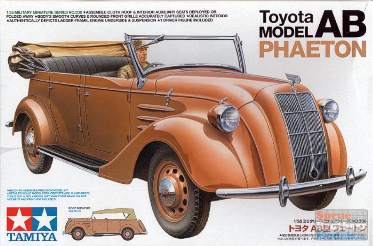TAMIYA 35338 1:35 Tamiya Toyota Model AB Phaeton