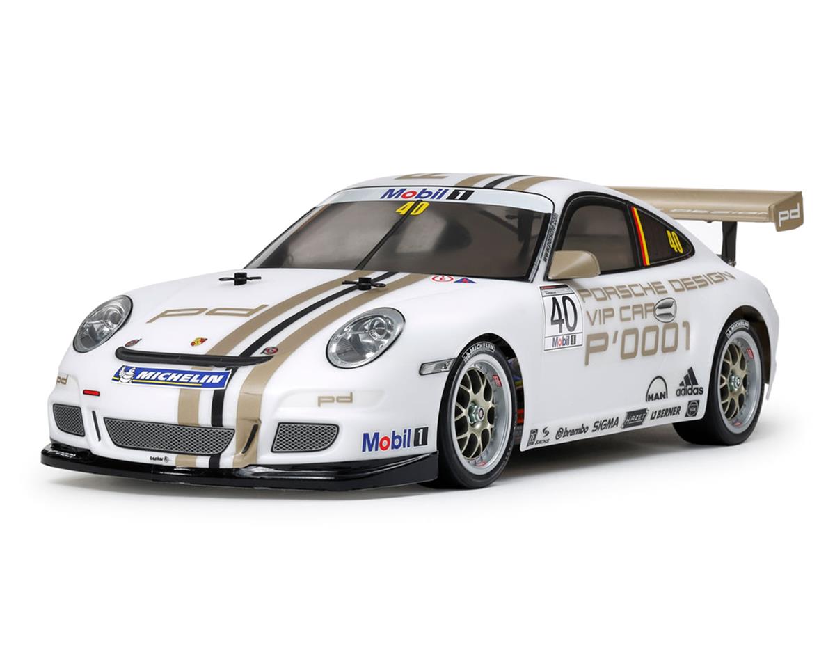 TAMIYA 47429-60A 2008 Porsche 911 GT3 Cup VIP 1/10 4WD Electric Touring Car Kit (TT-01E)