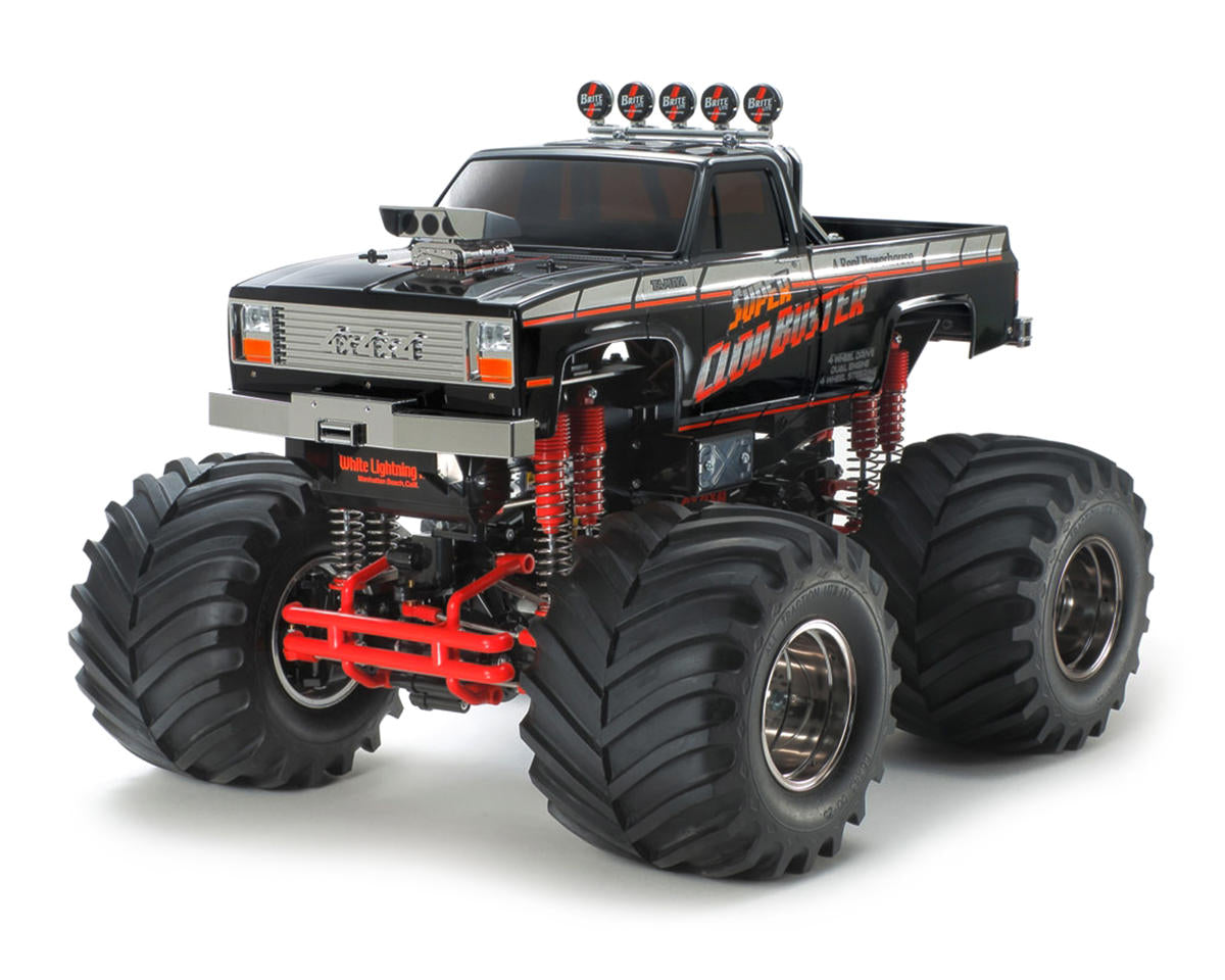 TAMIYA 47432 Super Clod Buster 4WD Monster Truck Kit (Limited Black Edition)