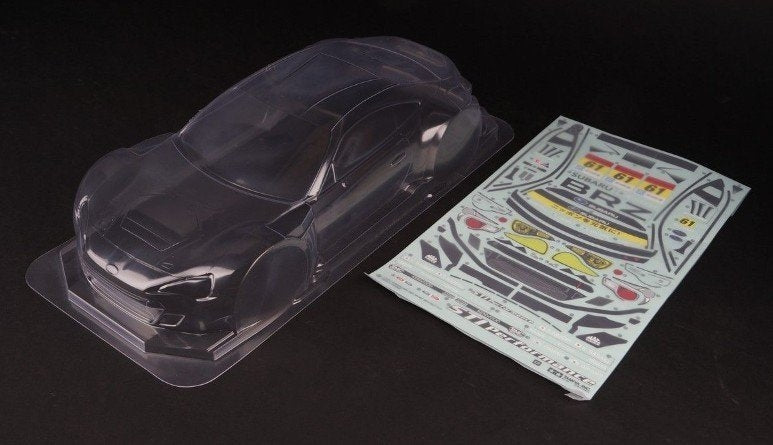 TAMIYA 51575 RC Body Set Subaru BRZ R&D Rd. 2, Fuji
