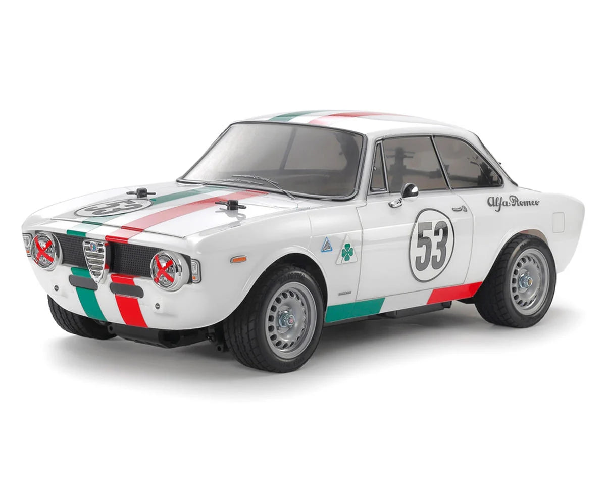TAMIYA 58732-60A Alfa Romeo Giulia Sprint GTA Club Racer 1/10 FWD/RWD On-Road Kit (MB-01)