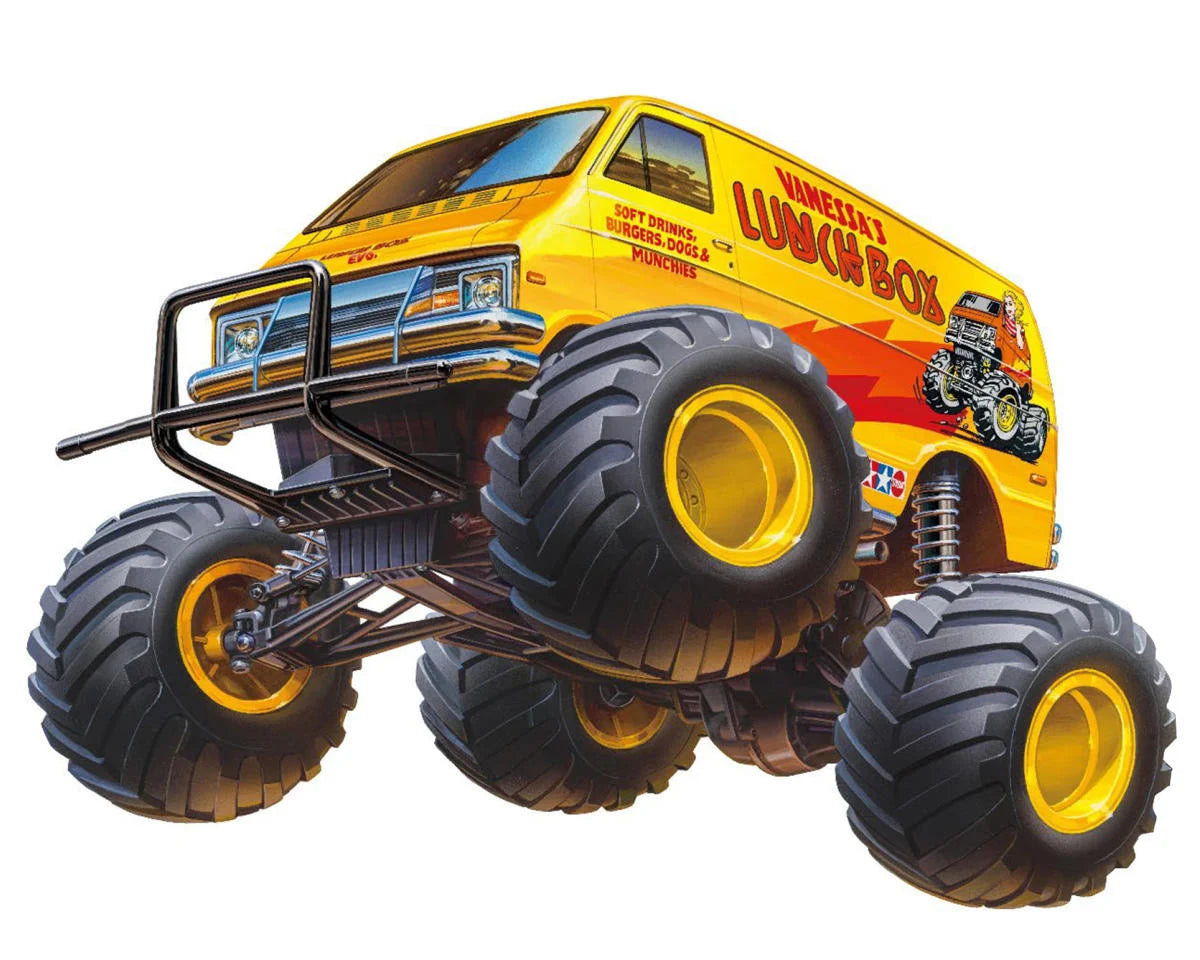 TAMIYA 58755 Lunch Box EVO 1/12 Electric 2WD Monster Truck Kit (CW-01)