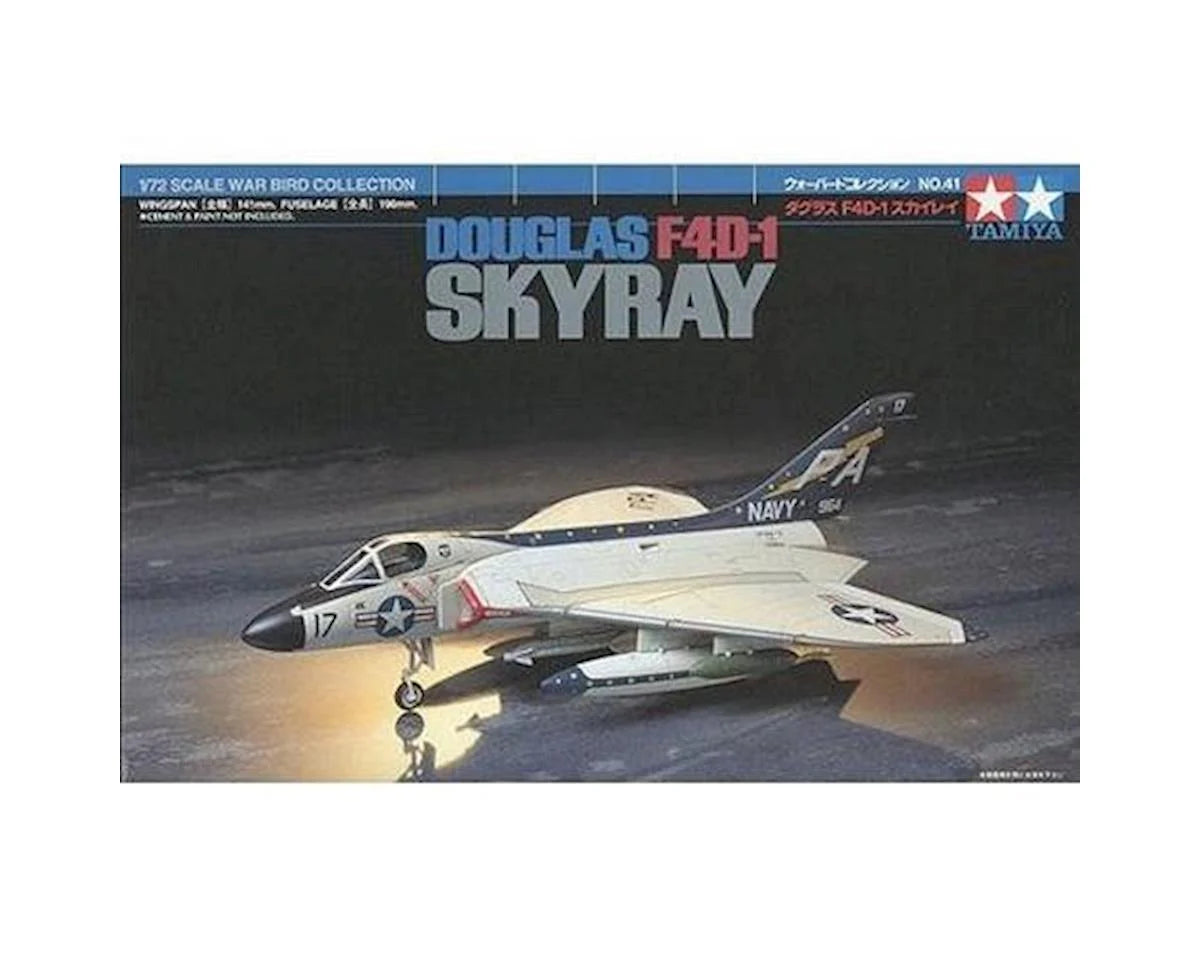 TAMIYA 60741 1/72 F4D-1 Skyray Model Kit