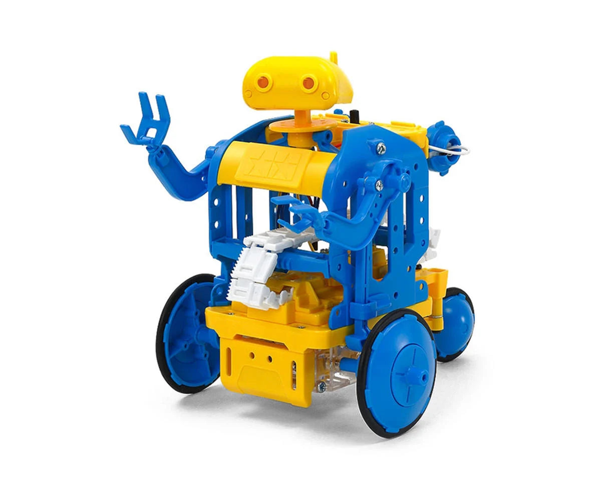 TAMIYA 69931 Chain-Program Mechanical Robot Model Kit (Blue/Yellow)