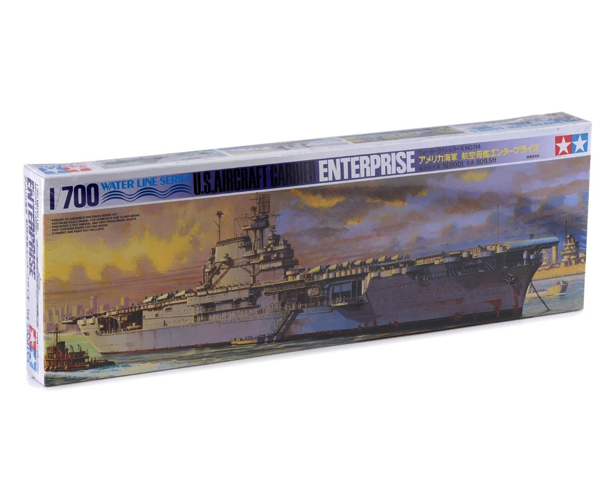 TAMIYA 77514 US Enterprise 1/700 Aircraft Carrier Model Kit