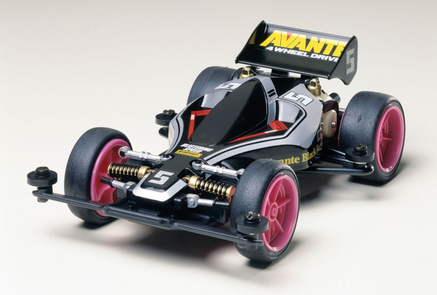 TAMIYA 95573 1/32 JR Racing Mini 4WD Avante Black Special Kit Mini 4WD w/ Type 2 Chassis