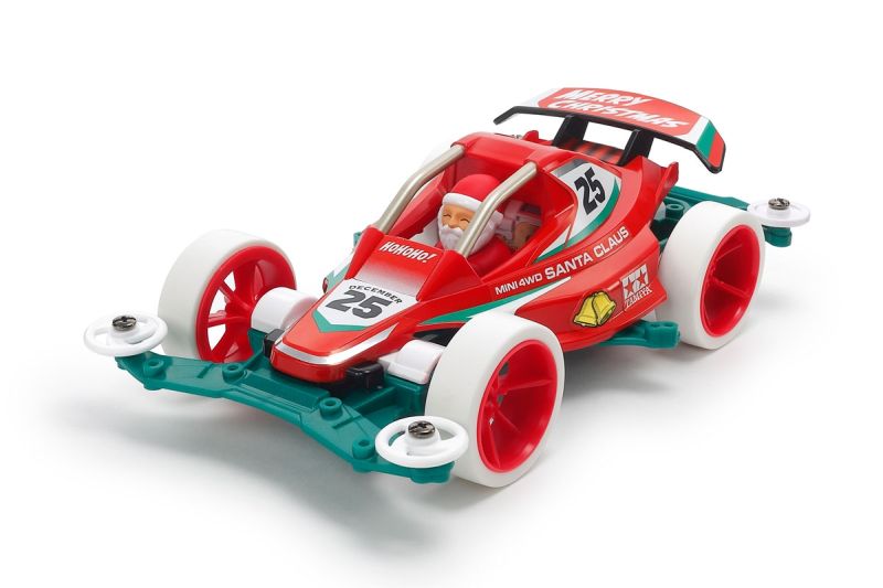 TAMIYA 956988 1/32 Mini 4WD R Santa Claus Red Racer (VS Chassis)
