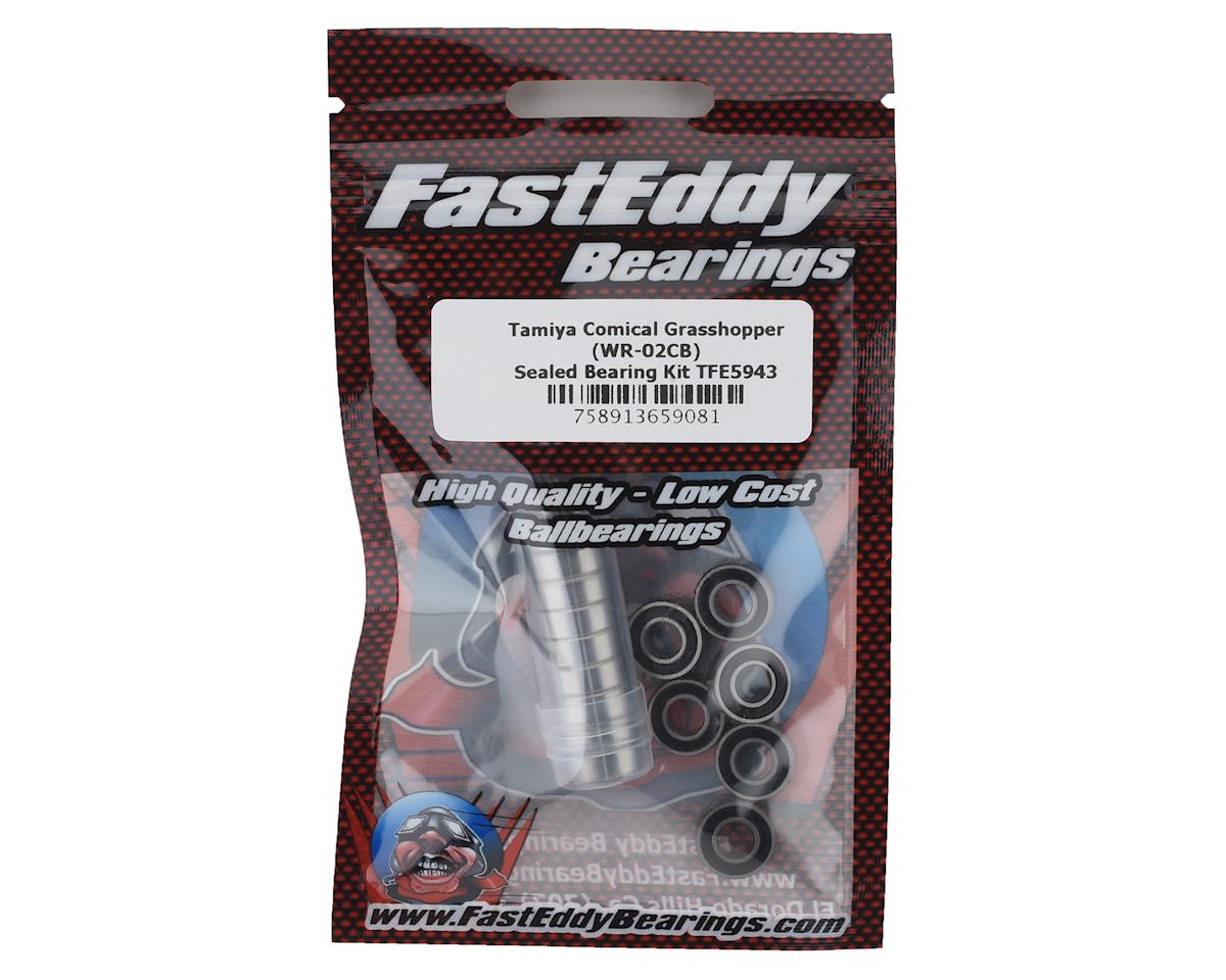 FAST EDDY TFE5943 Tamiya Comical Grasshopper Sealed Bearing Kit (WR-02CB)