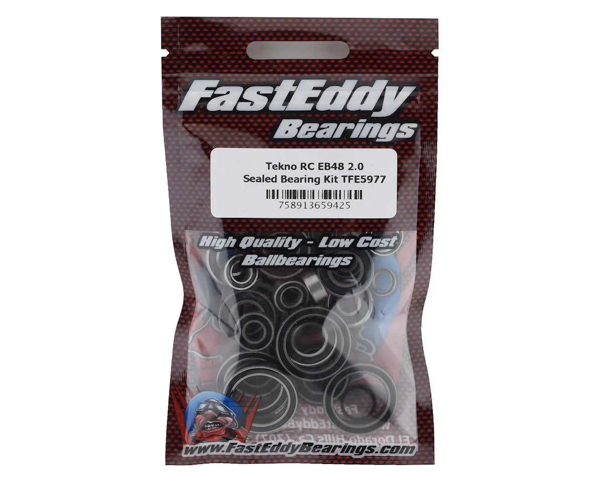 FAST EDDY TFE5977 Tekno RC EB48 2.0 Sealed Bearing Kit