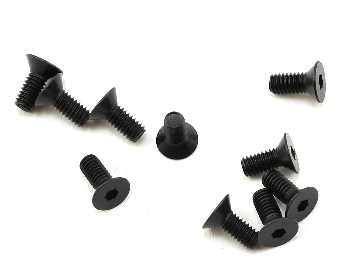 TEKNO TKR1301 2.5x6mm Flat Head Screws (10)