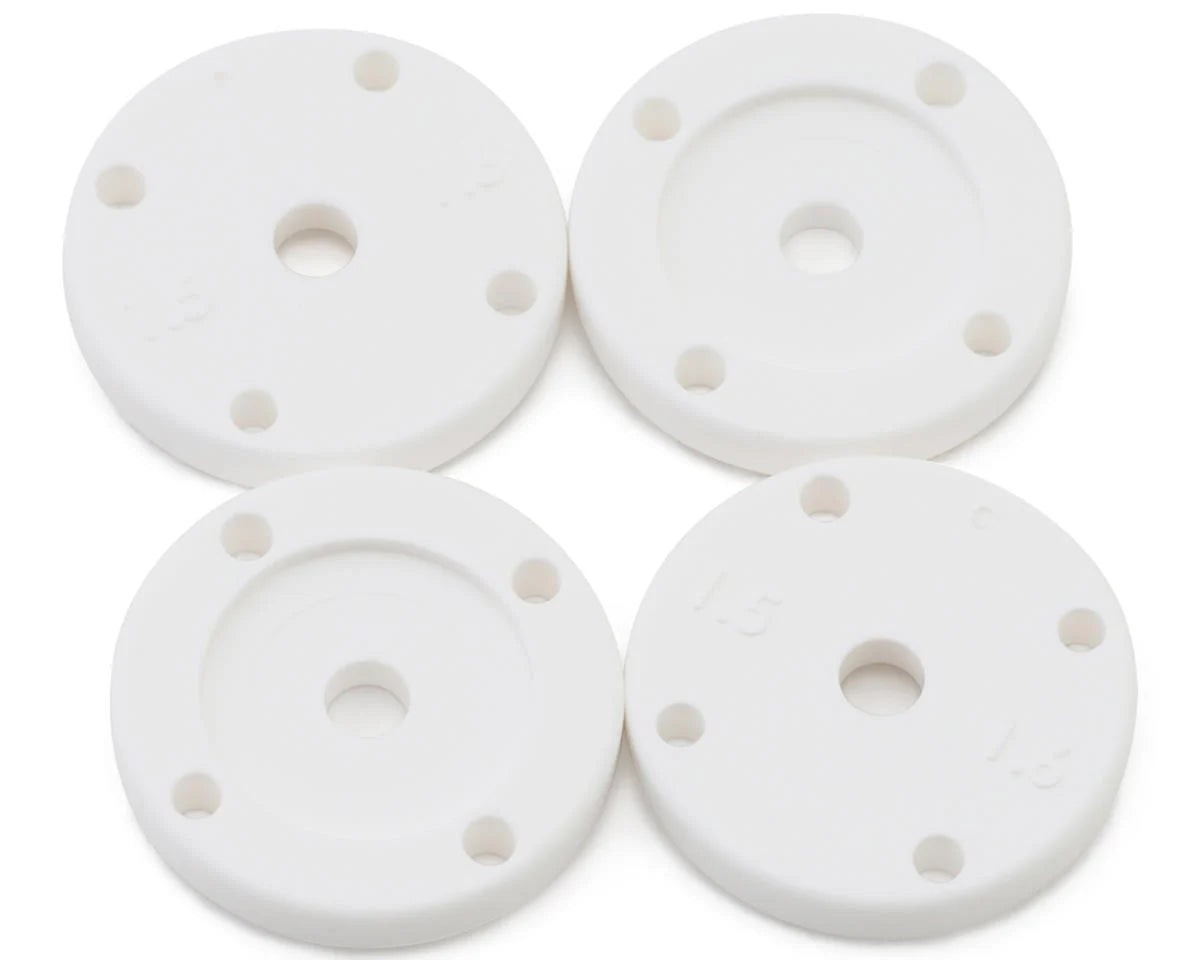 TEKNO TKR6138B 16mm Flat/Flat Shock Pistons (4) (2x1.5/2x1.6)