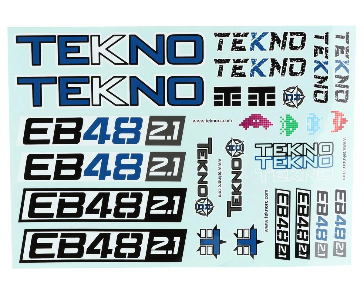TEKNO TKR9247 EB48 2.1 Decal Sheet