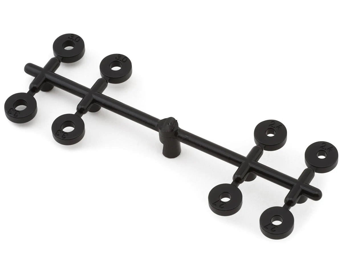 TEKNO TKR9290 EB48/NB48 Sway Bar Dead Band Bushing Set (2.4, 2.7, 3.0, 3.3mm)