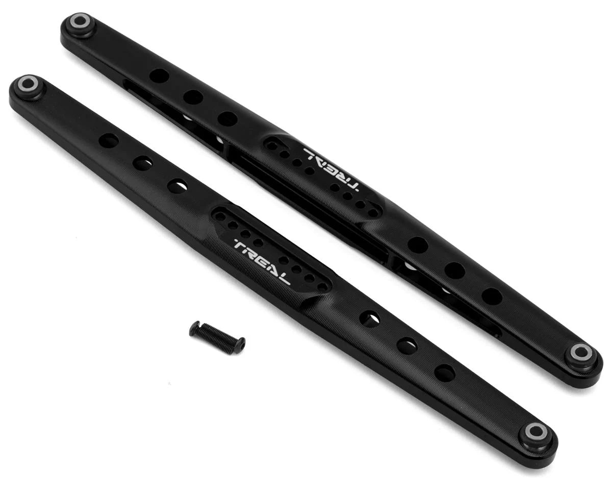 TREAL TLHTUDR-45 Aluminum Trailing Arms for Traxxas® UDR® (Black) (2)