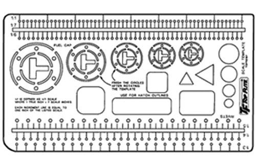 TOP FLITE TOPR2187 Scale Warbird Template