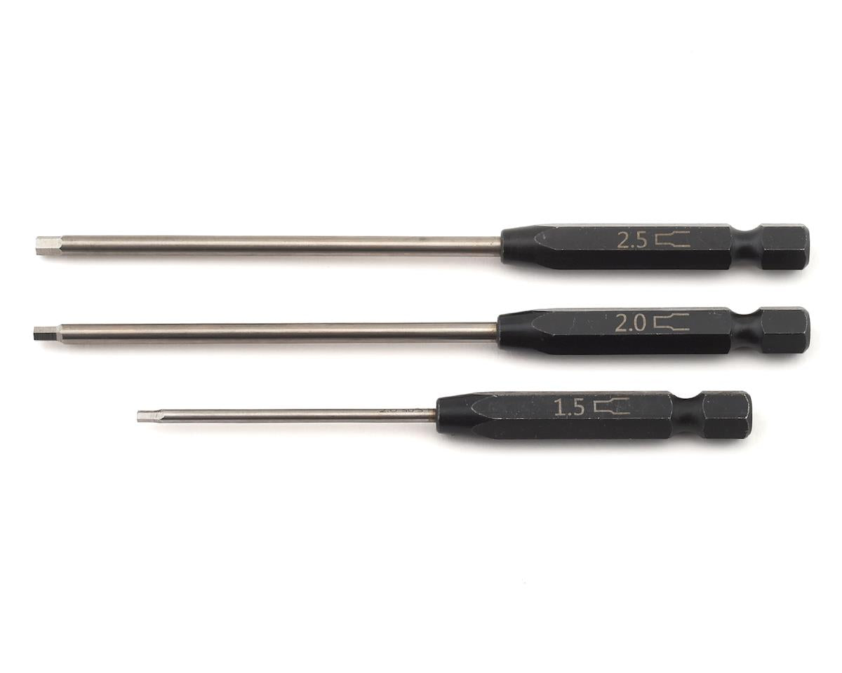 TRAXXAS 8715 Speed Bit 1/4" Drive Hex Driver Set (3) (1.5mm, 2.0mm, 2.5mm)
