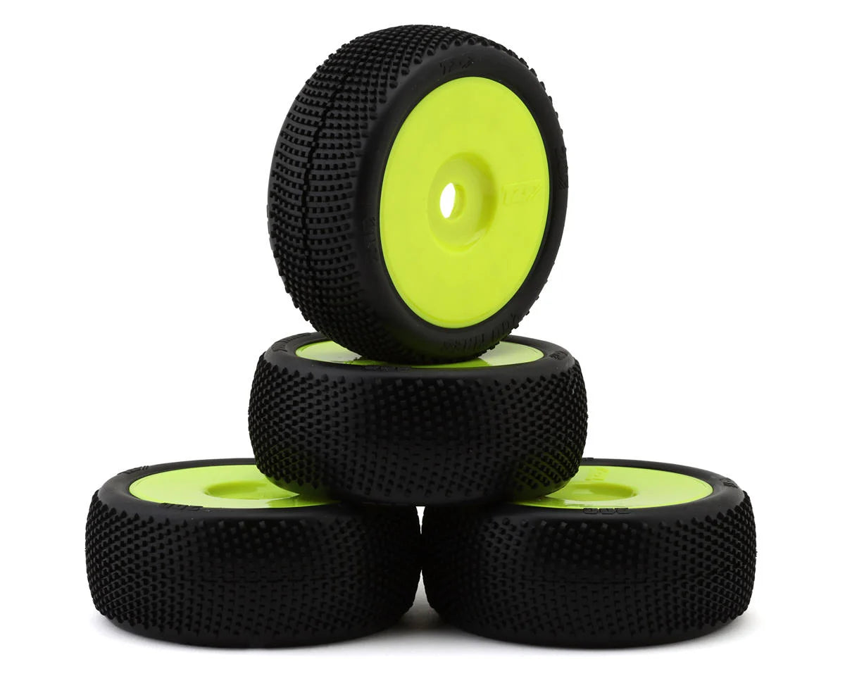 TZO 200 TIRES TZ200SS-Y-N 1/8 Buggy Non-Glued Tire Set (Yellow) (4) (Super Soft)