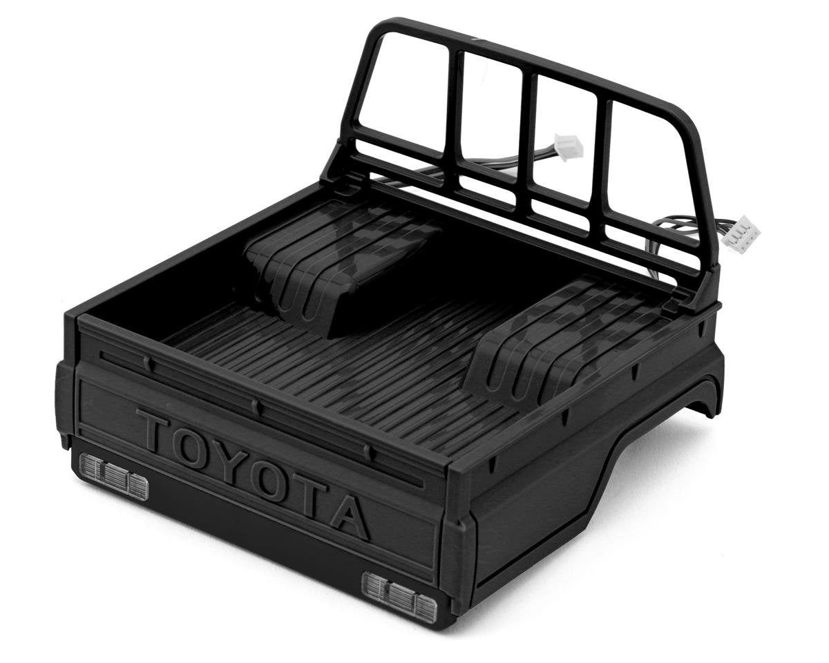 UDI UCX18-P002A UCX18 Pro Toyota Land Cruiser 1/18 Pre-Painted Truck Bed (Black) w/LED Lights