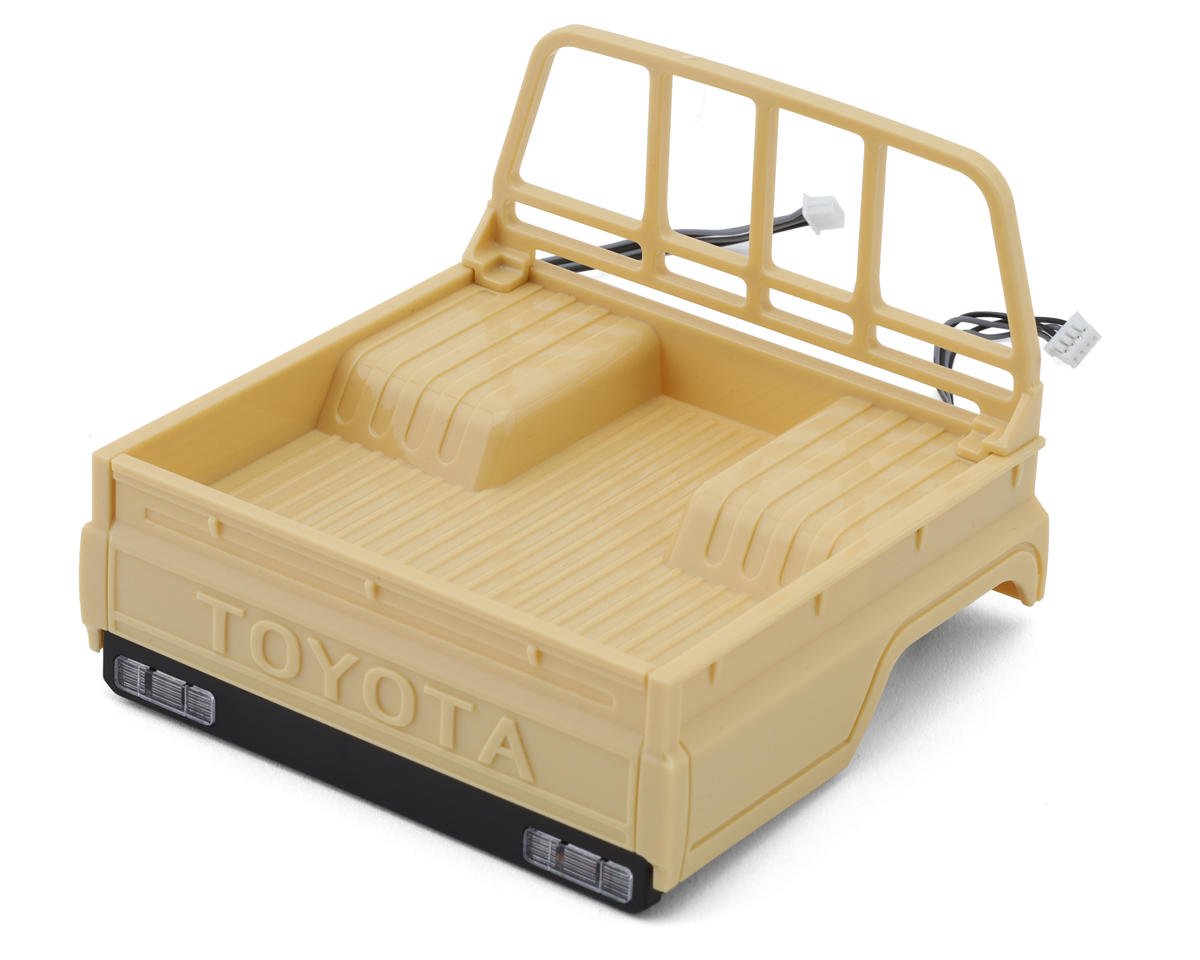 UDI UCX18- P002B UCX18 Pro Toyota Land Cruiser 1/18 Pre-Painted Truck Bed (Tan) w/LED Lights