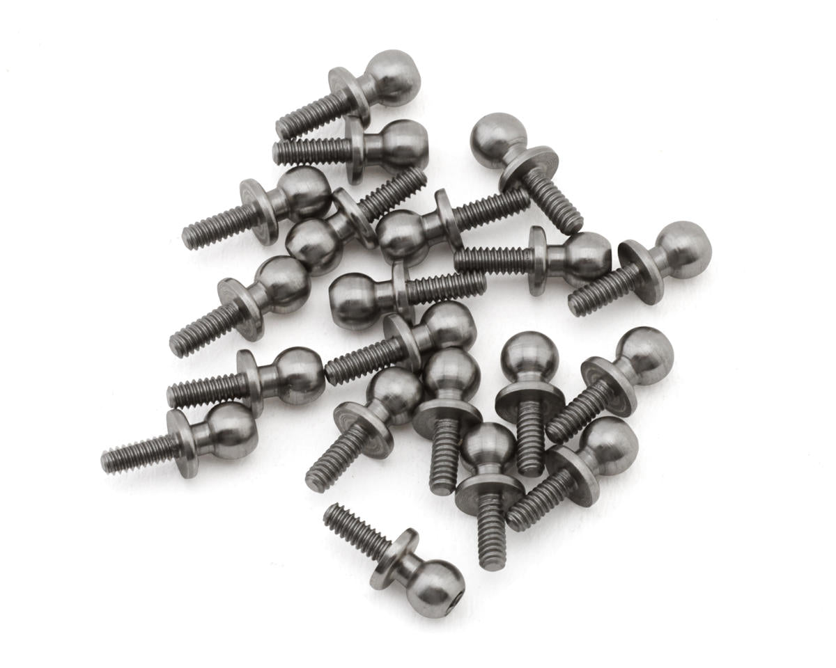 UPGRADE RC UPG-11023 Stainless Steel Ball Studs w/Hex Drive for Losi® Micro-B™ & Micro-T™ (20)