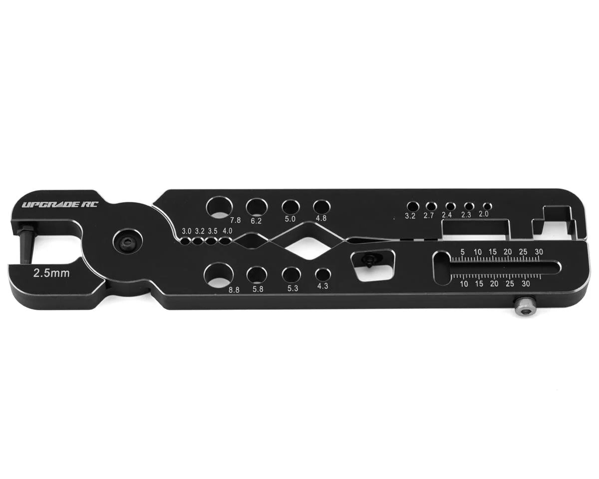 UPGRADE RC UPG-13002 Tire Punch, Shock Shaft Pliers, Ball Link Pliers and Wire Crimp Mutli-Tool
