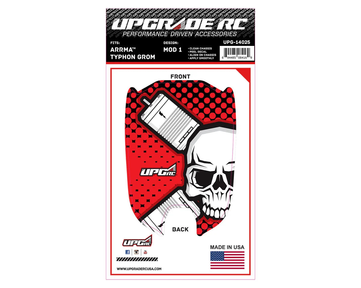 UPGRADE RC UPG-14025 Chassis Protector for Arrma® Typhon™ Grom (Mod 1) (1)