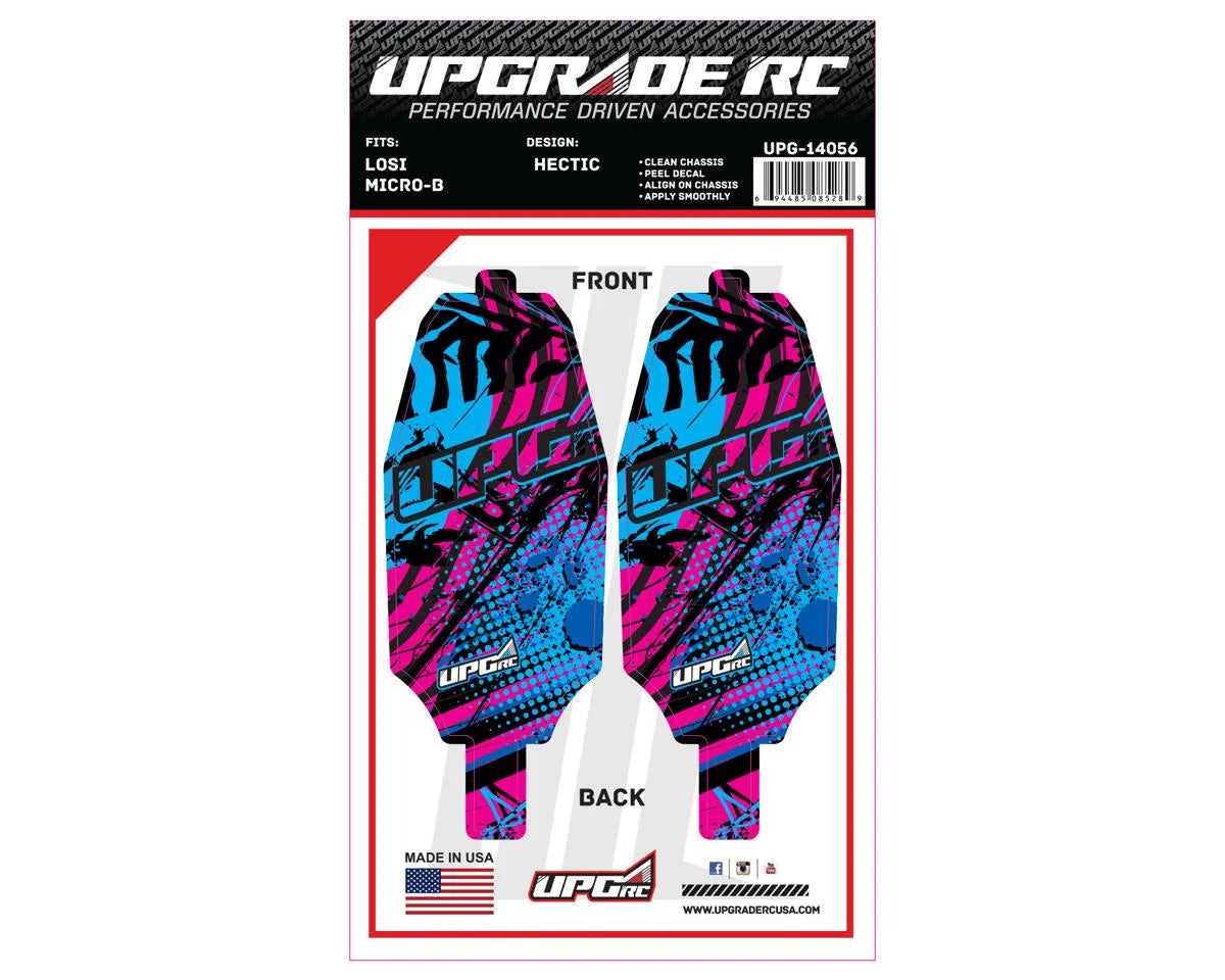 UPGRADE RC UPG-14056 Chassis Protector for Losi™ Micro-B (Hectic) (2)