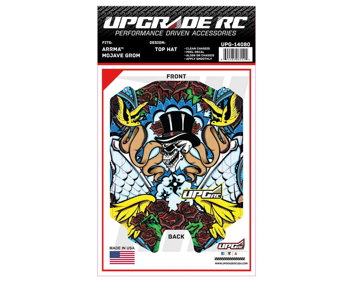 UPGRADE RC UPG-14080 Chassis Protector for Arrma® Mojave™ Grom (Top Hat) (1)