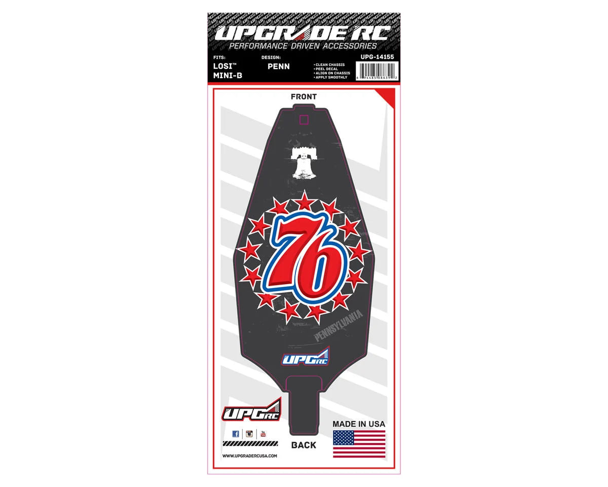 UPGRADE RC UPG-14155 Chassis Protector for Losi® Mini-B™ (Penn) (1)