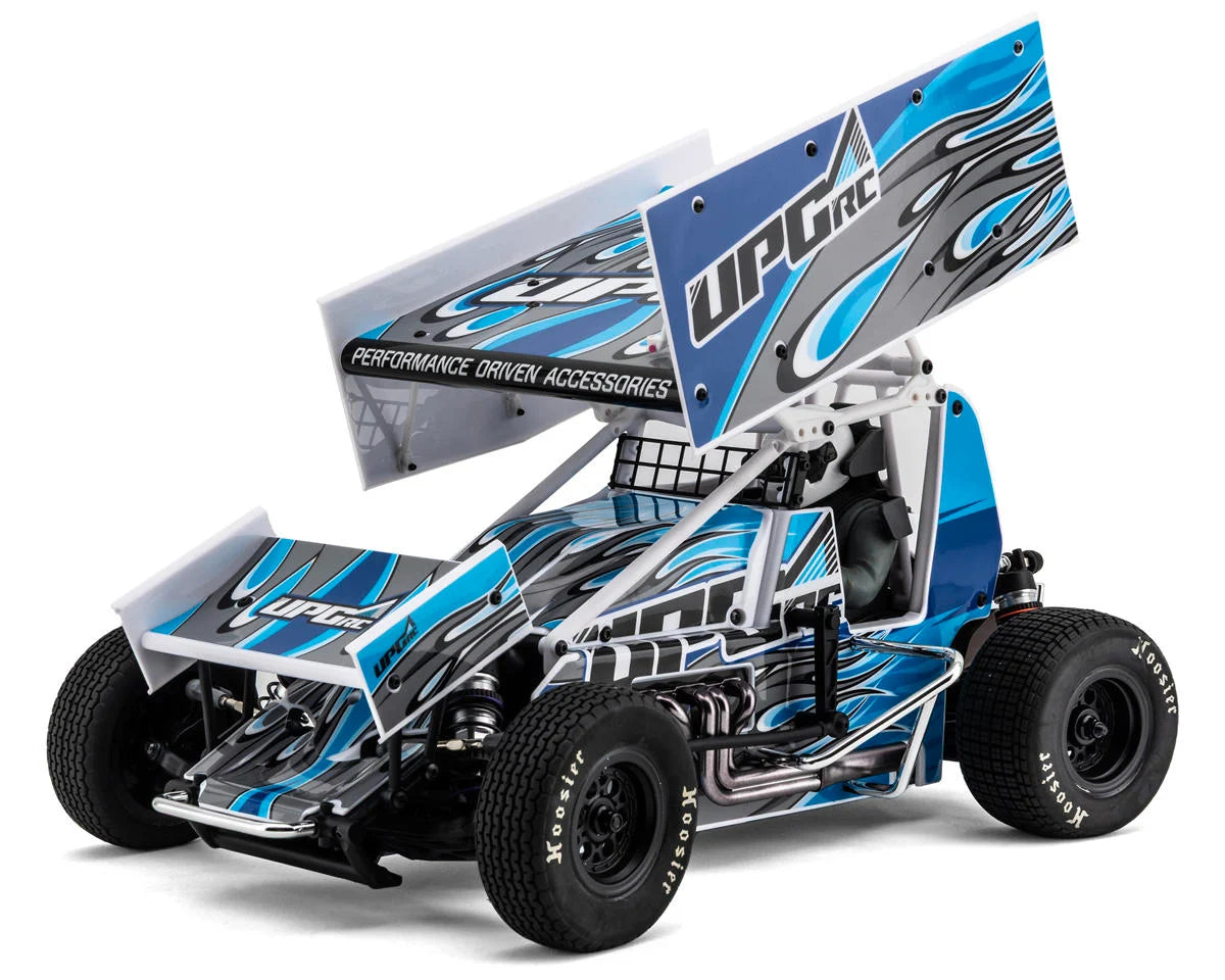 UPGRADE RC UPG-14292 "Flame" Graphic Set for Losi® 22S™ Sprint Car (Blue)