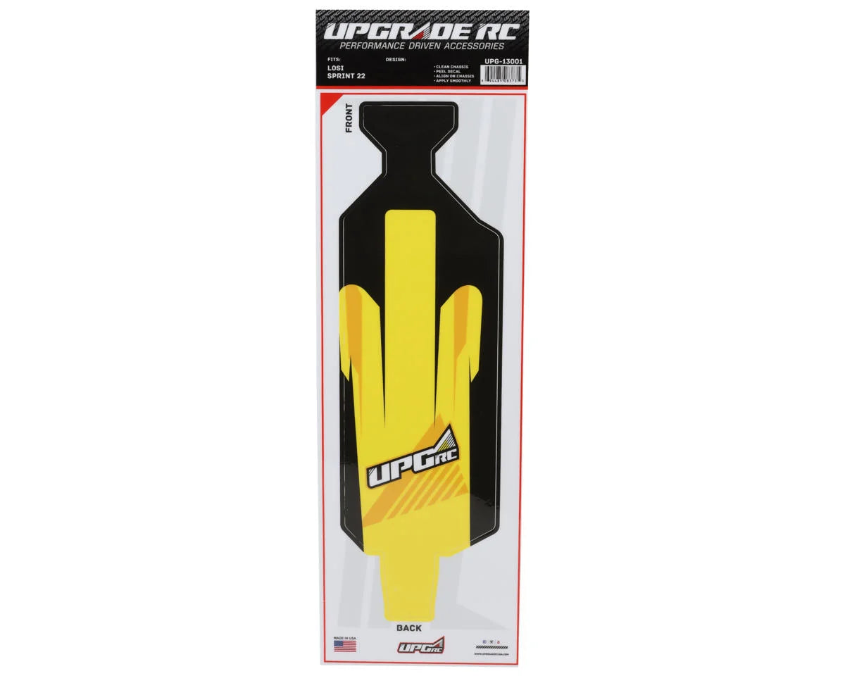 UPGRADE RC UPG-14299 "Vector" Graphic Set for Losi® 22S™ Sprint Car (Yellow)