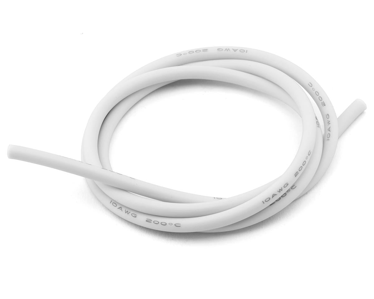 eXcelerate 0151.3 Silicone Wire (White) (1 Meter) (10AWG)