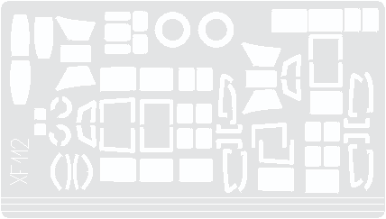 EDUARD XF 112 J1N Gekko for Tamiya Kit 1/48 Express Mask XF112