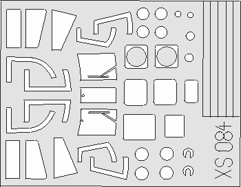 EDUARD XS 084 Sea King Mk.41 for Revell Kit 1/72 Express Mask XS084