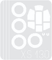 EDUARD XS 130 Hs-129 for Italeria Kit 1/72 Express Mask XS130