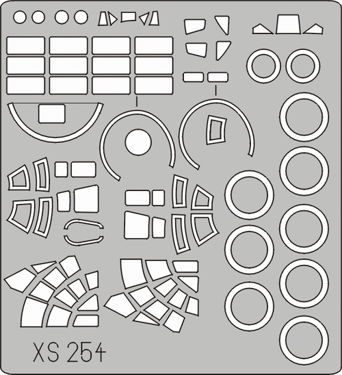 EDUARD XS 254 JU-290 1/72 Revell Kit XS254