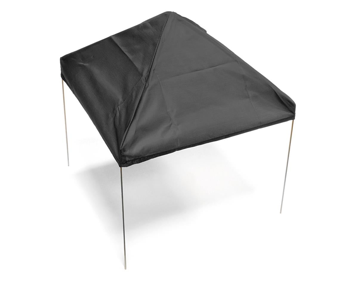 XTRA SPEED XS-58238BK 1/10 Scale Fabric Canopy Pit Tent (Black)