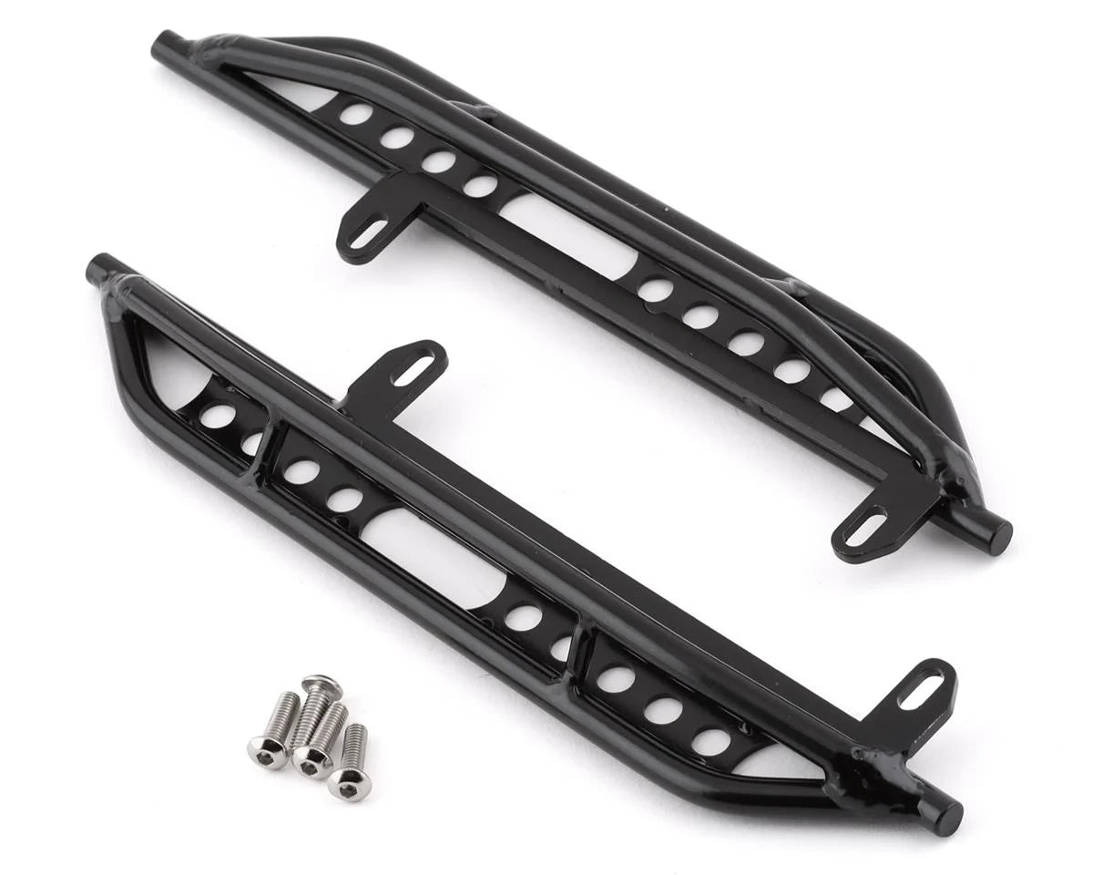 YEAH RACING AXSC-021 Axial SCX10 III Steel Rock Sliders (Black) (2)