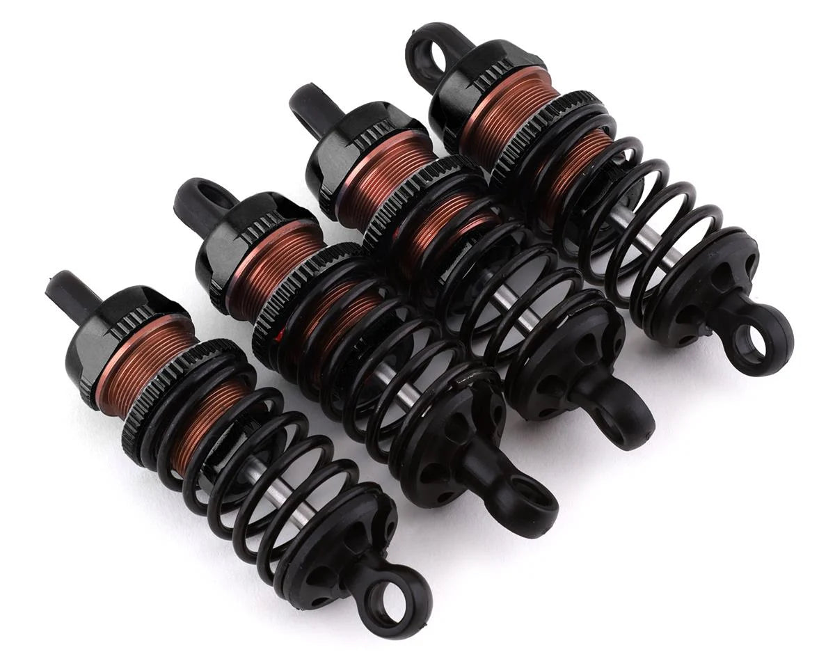 YEAH RACING BBG-0050BK Aluminum Go Big Bore Touring Shocks (Black) (4) (50mm)