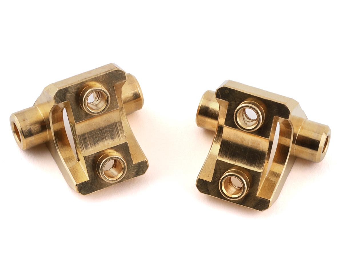 YEAH RACING TRX4-062 Traxxas TRX-4/TRX-6 Brass Rear Suspension Link Mount (2)