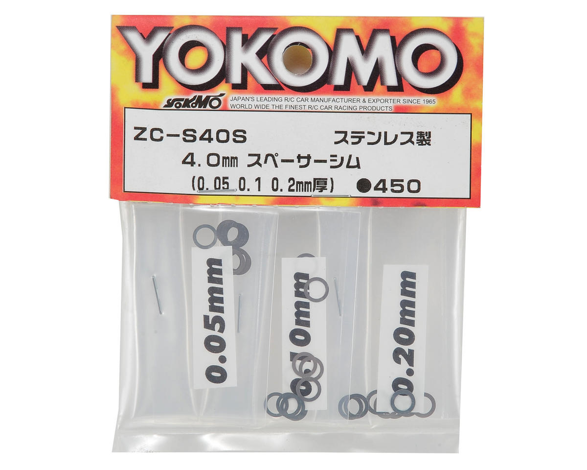 YOKOMO ZC-S40SA 4mm Spacer Shim Set