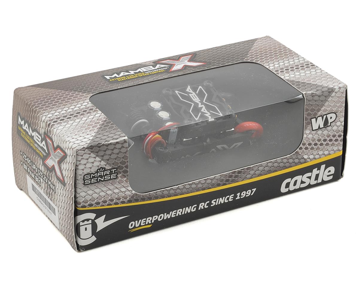 CASTLE 010-0155-00 1/10 Mamba X Sensored 25.2V WP ESC Brushless