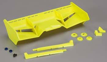 JCONCEPTS 0128Y Finnisher 1/8 Buggy/Truck Wing w/Gurney Yellow
