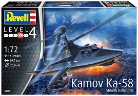 REVELL 03889 1/72 Kamov Ka-58 Stealth Helicopter