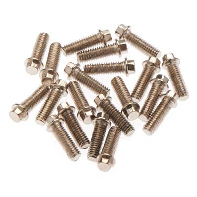 RC4WD Z-S0418 Miniature Scale Hex Bolts M2.5x8mm Silver