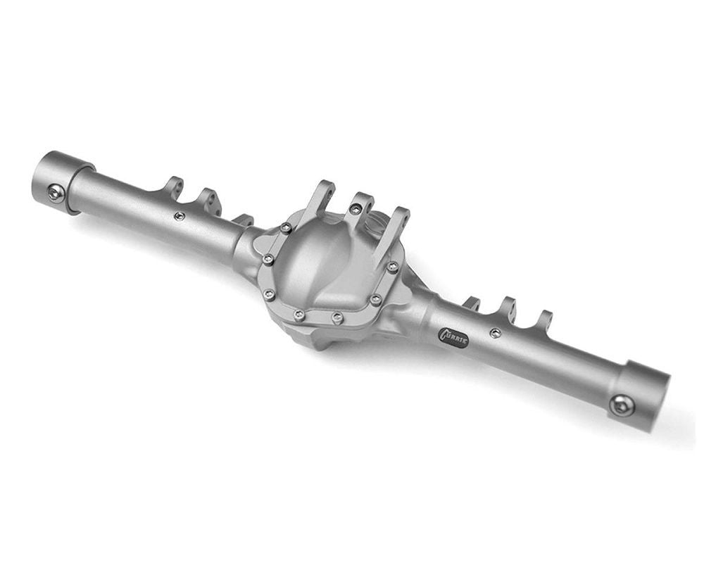 VANQUISH VPS06610 SCX10 II Rear Axle Assembly (Silver)