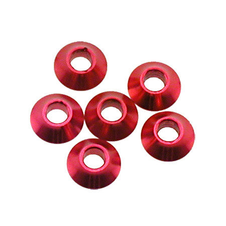 OFNA 10332 Red 3mm Cone Washer *DISC*
